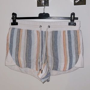 Striped Athleta Shorts